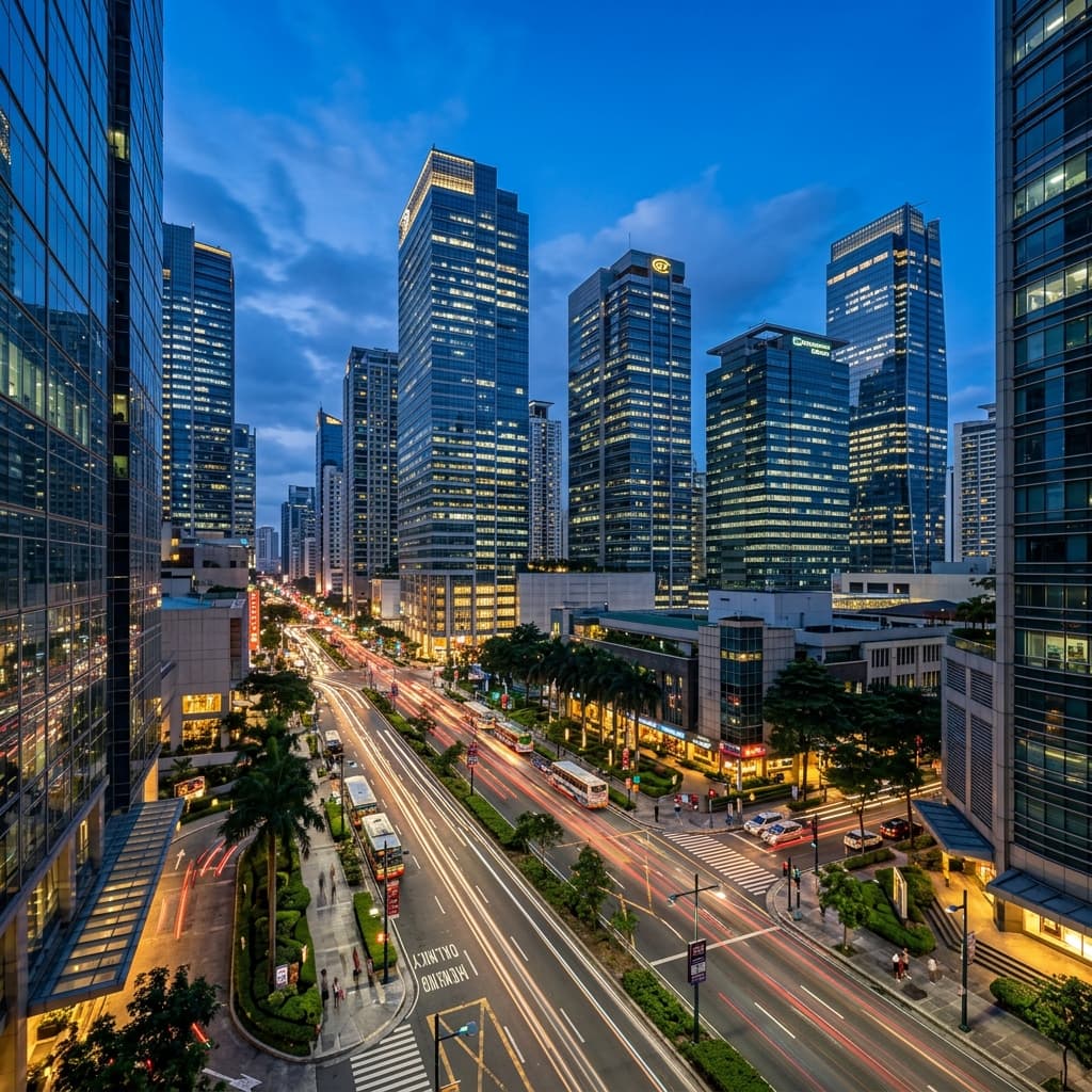 Makati cityscape